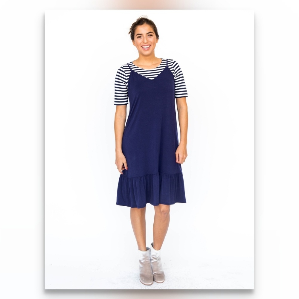 Slip Dress - Navy
